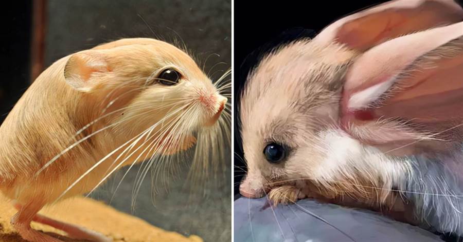 網友在新疆沙漠發現神奇小動物，像個球形「滑鼠」，一年睡九個月